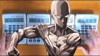 One Punch Man "Saitama's Theme(Seigi Shikkou)" Calculator Cover