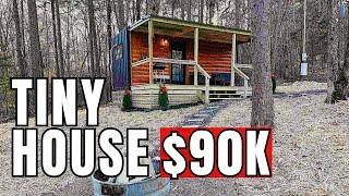 CHEAP Container Tiny House FOR SALE! ($90K)