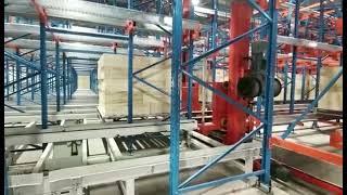 ASRS Crane Racking Smart Storage System For Warehouse Operating All Year Round