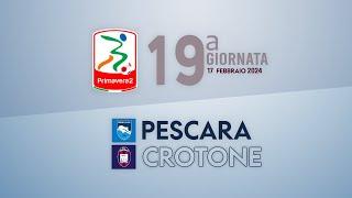 Primavera 2 | PESCARA - CROTONE | 7-1