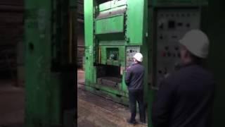 Knuckle joint press VORONEZH K504.003.844 - testing under power