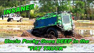 THE "FAT TRUCK" - Uncle Packy goes for a ride - Iron Horse Mud Ranch - Super Bog 2021