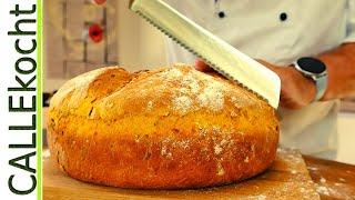 Kürbisbrot selber backen, einfach und schnell - Hokkaido Kürbis Rezept