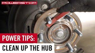 How To: Prepare the Wheel Hub When Installing a Brake Rotor | PowerStop