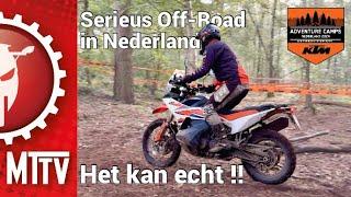 ADVENTURE CAMPS 2024 / KTM 890 RALLY / OFF-ROAD / NEDERLAND / BOVEN VERWACHTING LEUK / MOTOR TEST TV