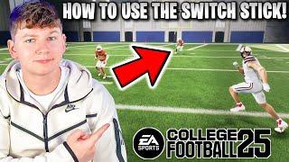 HOW TO USE THE SWITCH STICK FEATURE IN CFB 25! MASTER THE SWITCH STICK!