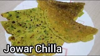 Jowar ata chilla | instant Jowar chilla | how to make Jowar chilla | deepalijatharhindi