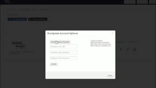 Indivly Magic Tutorial: Adding Your Wordpress Account