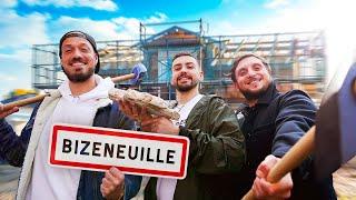 Bizeneuille : les travaux commencent ! (la maison va devenir légendaire)