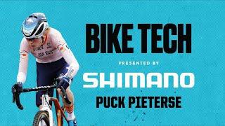 Puck Pieterse Bike Tech with Shimano | 2023 UCI Cyclo-cross World Championships