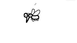 Como dibujar un mosquito