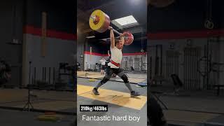 Ryan Sester - 210kg (463lb) Clean and Jerk #weightlifting #olympicathlete #olympicweightlifting