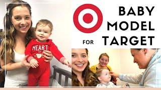 BABY MODELING FOR TARGET | Behind the scenes of Eva's baby model commercial photoshoot for Target