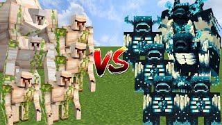 WARDENS vs GOLEMS | Minecraft Mob Battle