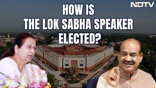 Lok Sabha Speaker | How Is The Lok Sabha Speaker Elected? Their Roles