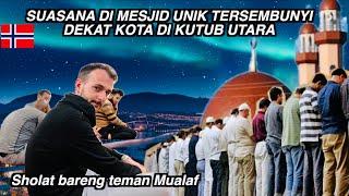 Sangat Unik Suasana Di Satu-Satu nya Mesjid Kecil Mungil Di Tromso