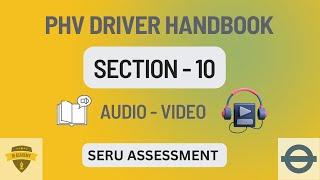 Section 10- SERU Assessment - Free training- TFL- PHV driver #tfl, #phv, #seru, #phvdriver,