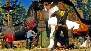 Epic Rescue of Two Giant Horses from Hanging Dog Ranch: Wild West Adventure!