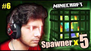 I Found 5 SPAWNERS in Minecraft! | Minecraft Gameplay #6 | Deeway gaming