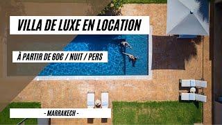 Villa de luxe en location - Marrakech