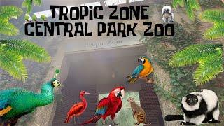 Uncaged Zoo Tours: Tropic Zone at the Central Park Zoo ft. Peacock #uncagedzootours