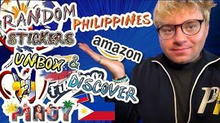 Amazon Mystery 66Pcs Philippines Stickers Pack