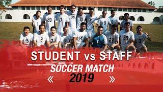 LKYSPP Student vs Staff soccer match 2019