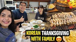 Thanksgiving in Korea | Pakistani In Korea | Pakistani Korean couple | Sheral Jameel