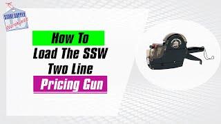 Pricing Guns - How To Load A SSW Two Line (Quick and Detailed Instructions!)