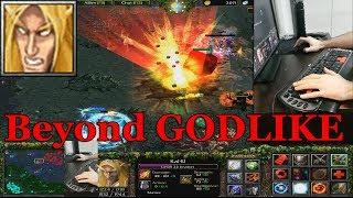 DOTA 1 - Invoker With KEYBOARD CAMERA | BEYOND GODLIKE