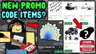 NEW PROMO CODE ITEMS! AND MORE Codes Found In Catalogues! (ROBLOX)