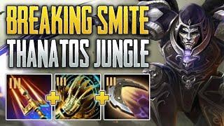 LIVING ON 0 HP!? Thanatos Jungle Gameplay | SMITE 2 Conquest