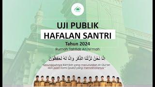 Uji Publik Hafalan Santri RTA 2024