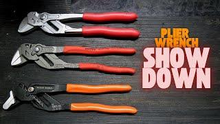 Harbor Freight ICON vs Knipex vs Klein 10 inch Plier Wrench Showdown - Hand Tool Review