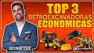 TOP 3 de Retroexcavadoras Económicas. Análisis de Maquinaria Pesada! con Justin Ritchie.