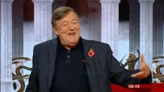 Stephen Fry HEROES Greek Mythology Interview  [ subtitled ]