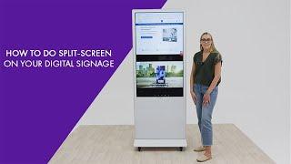 How to Do Split-Screen on Your Digital Screen | Digital Signage Demos | Displays2go®