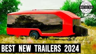 8 Best Caravan Trailers Arriving in 2024: Luxurious and Comfortable Towable Campers