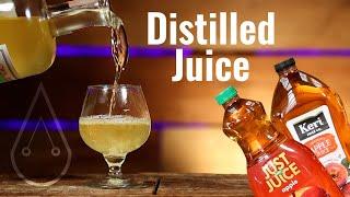 The BEST Way To Distill Supermarket Apple Juice?