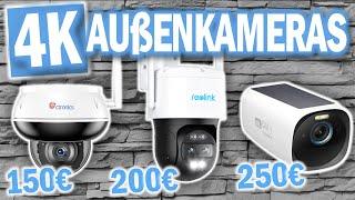 Die besten 4K AUßENKAMERAS | Top 3 4K Außenkameras 2024