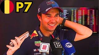 "Esperábamos Más" | Declaraciones Checo Pérez Tras Finalizar P7 | Bélgica 2024