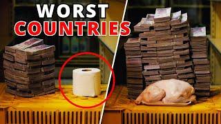 Top 10 Worst Countries For Living In 2024