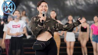 Biên đạo múa Huỳnh Mến chia sẻ bí quyết giúp các thí sinh tự tin hơn | Miss World Việt Nam 2019