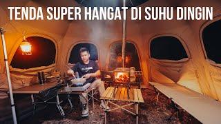 TETAP HANGAT & NYAMAN! CAMPING DI TEMPAT DINGIN