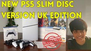 Unboxing the New Sony PS5 Slim Edition 2024 | Exclusive Unboxing & Setup of New PS5 Slim CD Version