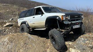 Trial Hilux Surf 1 generation 5vz +AT #crawler #toyota4runner #yotafreaks #yotamafia #trial