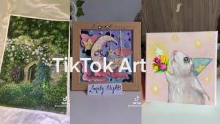 Aesthetic Art I found ️ ( TikTok Art Compilation)