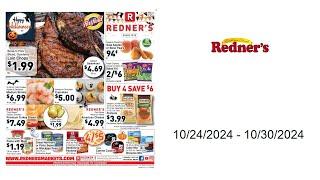 Redner's Markets Weekly Ad (US) - 10/24/2024 - 10/30/2024