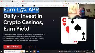 James Pelton promoting another Ponzi - AMA with Casino Yield