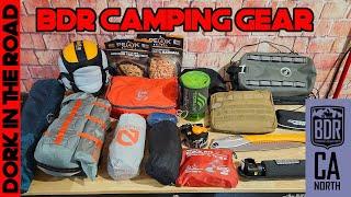 My Motorcycle Camping Gear Setup for the Northern California BDR (My Third BDR!)